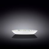 Wilmax England Flacher Coupe Ellipsenteller, 20 x 11 cm, Porzellan, WL-671542/A